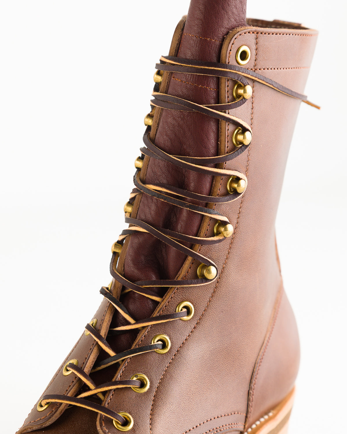 Rolling Dub Trio Roots 8.5" Boot - Brown Horsebutt - Standard & Strange