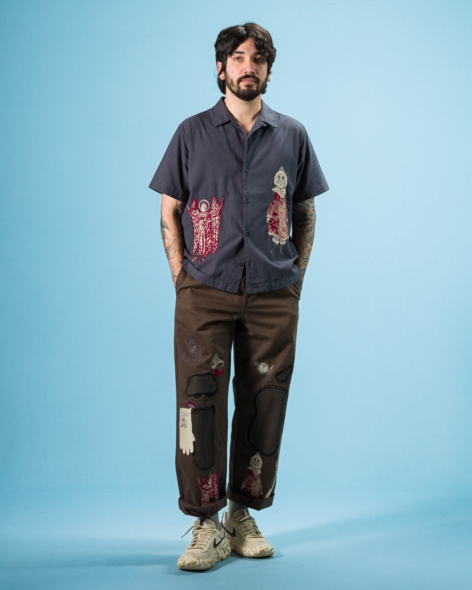 Samuel Zelig Antique Pant - Black - Standard & Strange