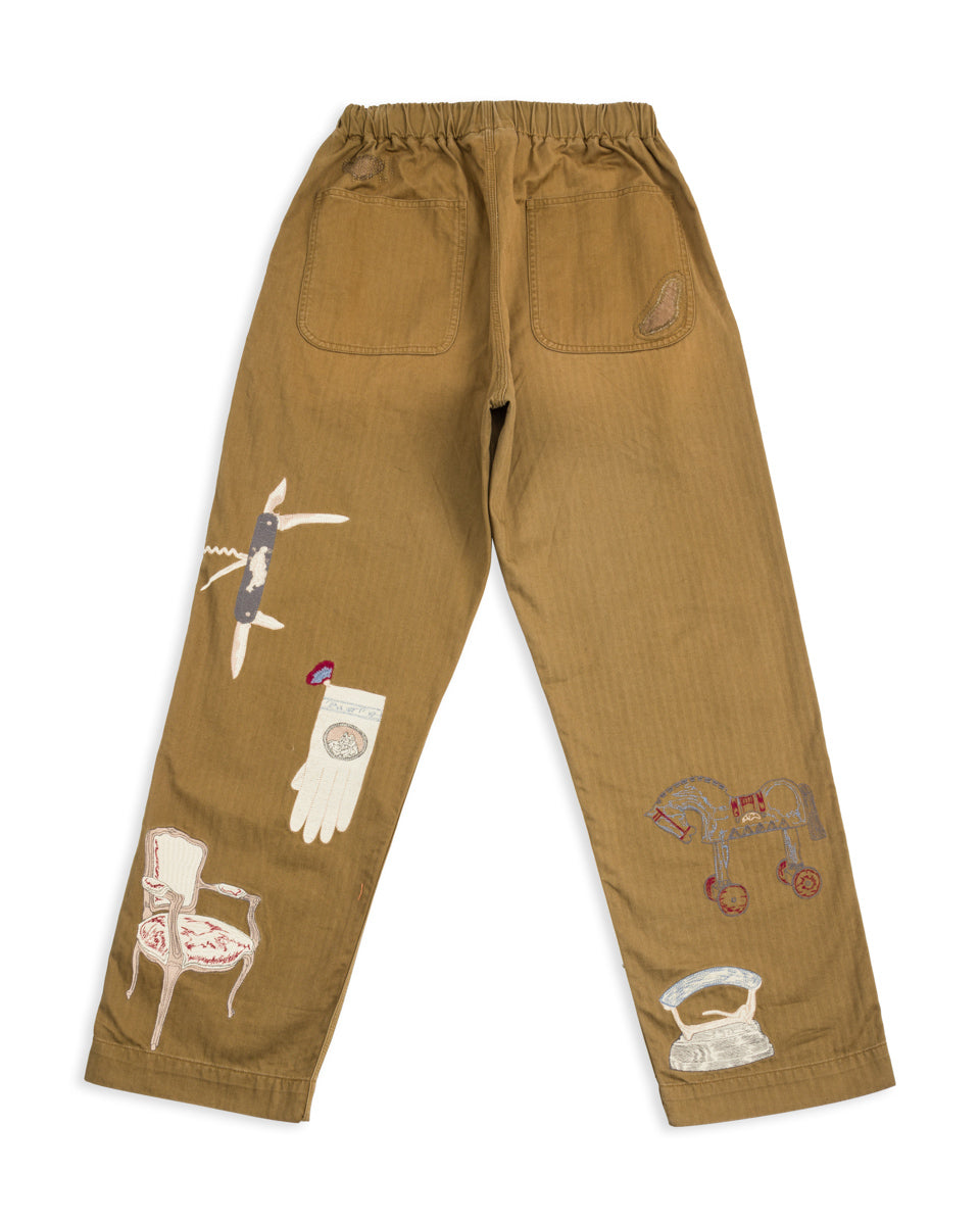 Samuel Zelig Antique Pant - Brown - Standard & Strange