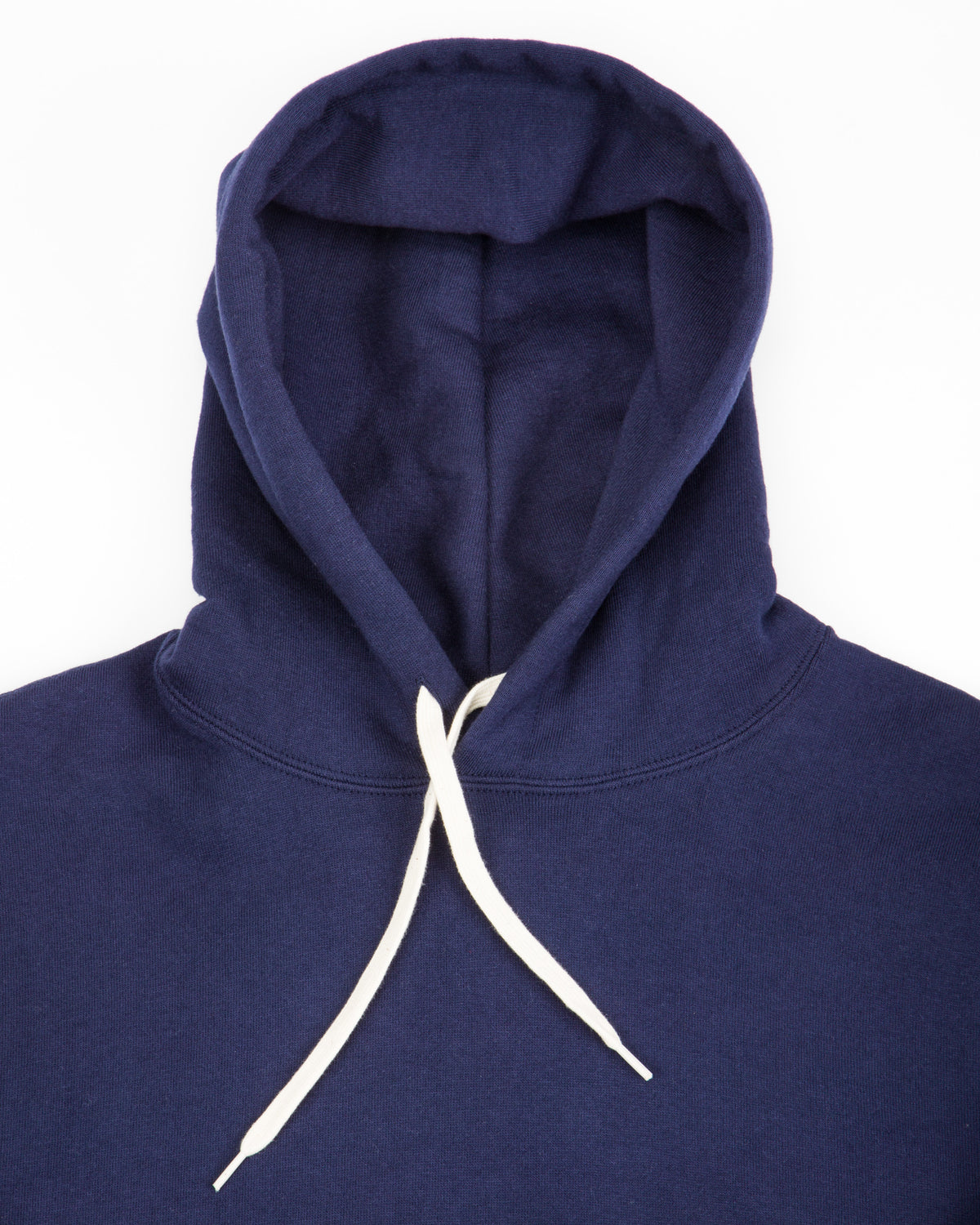 The Real McCoy's 10 oz Loopwheel Hooded Sweatshirt - Navy - Standard & Strange