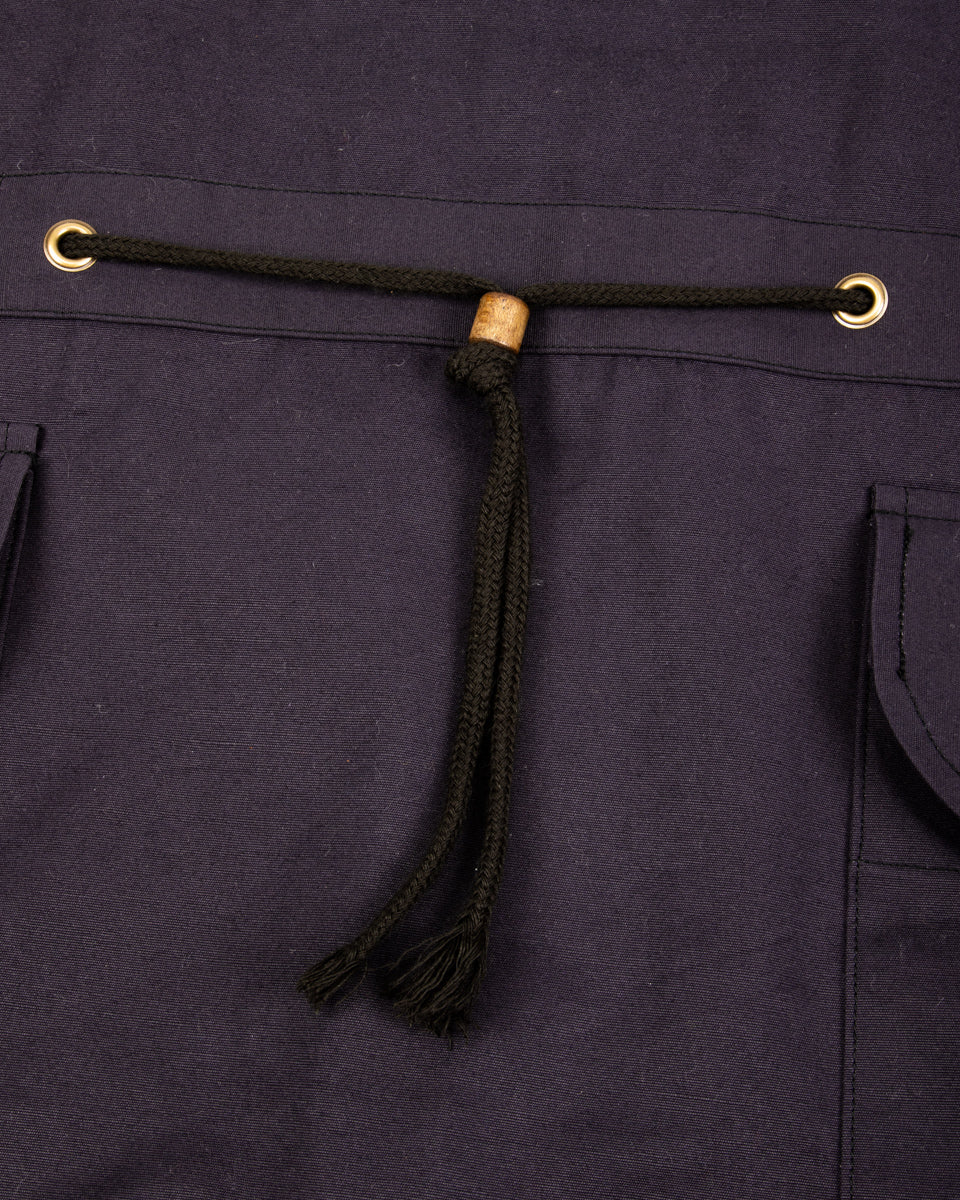 The Real McCoy's Royal Navy Windproof Deck Smock, 1st Pattern - Navy - Standard & Strange
