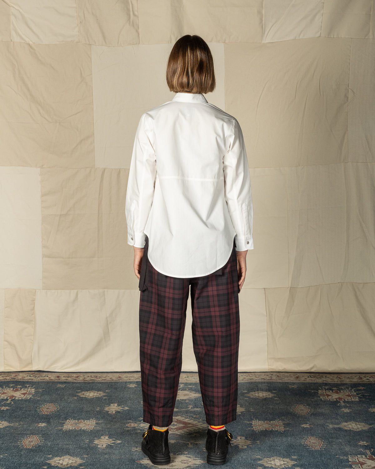 W'Menswear Crew Shirt - Off-White - Standard & Strange
