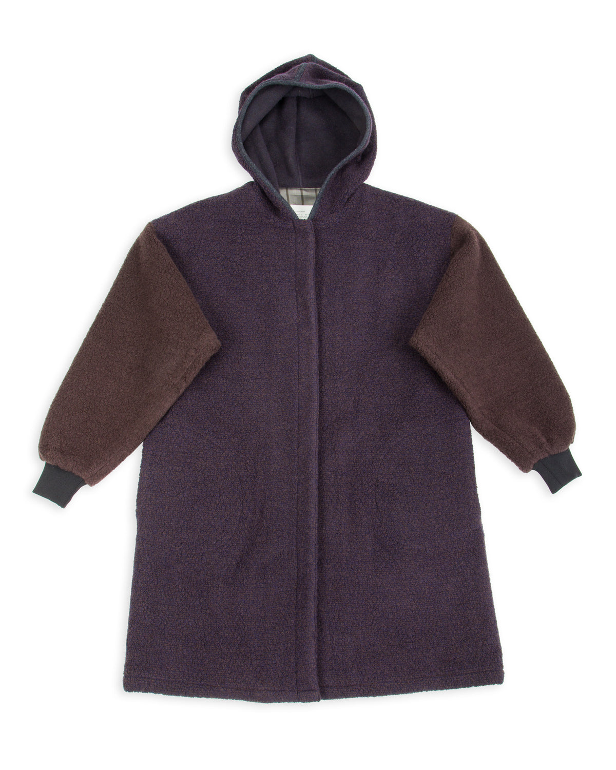 W'Menswear Dipper Coat - Navy/Brown - Standard & Strange