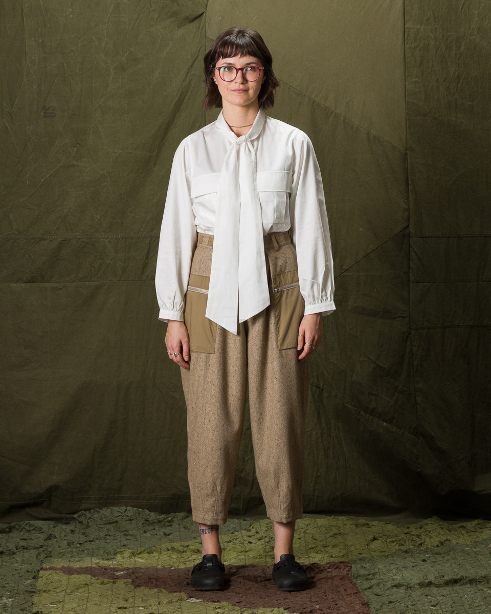 W'Menswear Jane Pant - Cream - Standard & Strange
