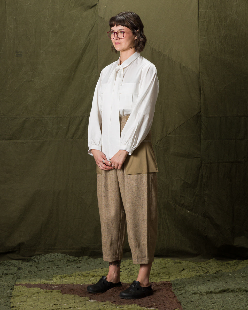 W'Menswear Jane Pant - Cream - Standard & Strange