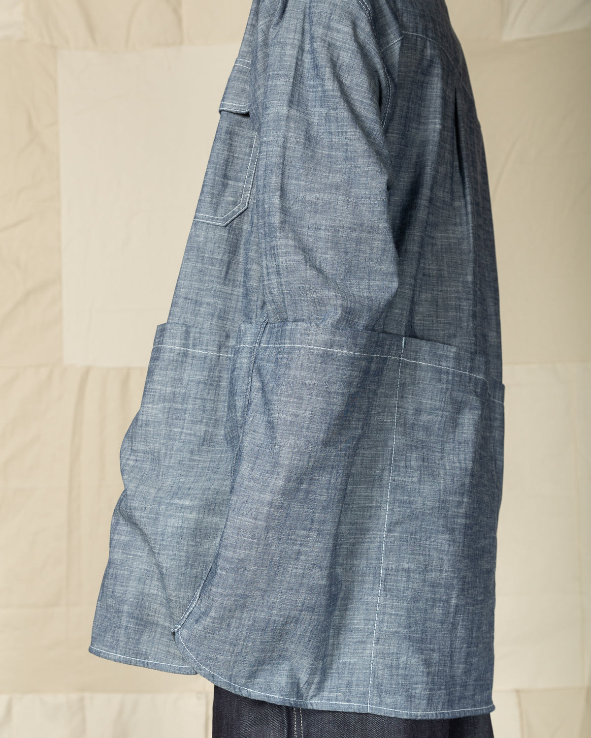 W'Menswear Mechanical Aid Shirt - Denim - Standard & Strange