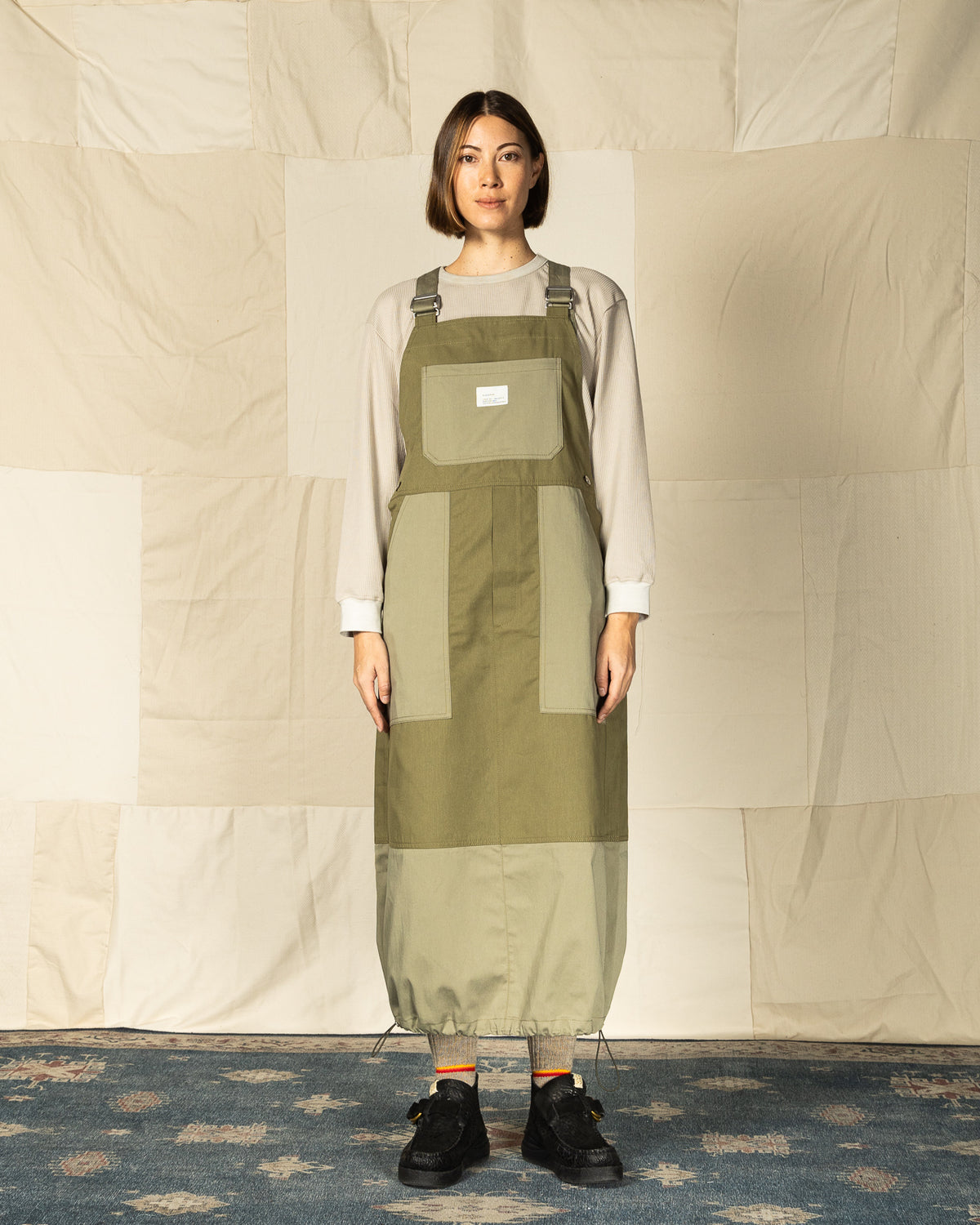 W'Menswear Para Dungaree - Green - Standard & Strange