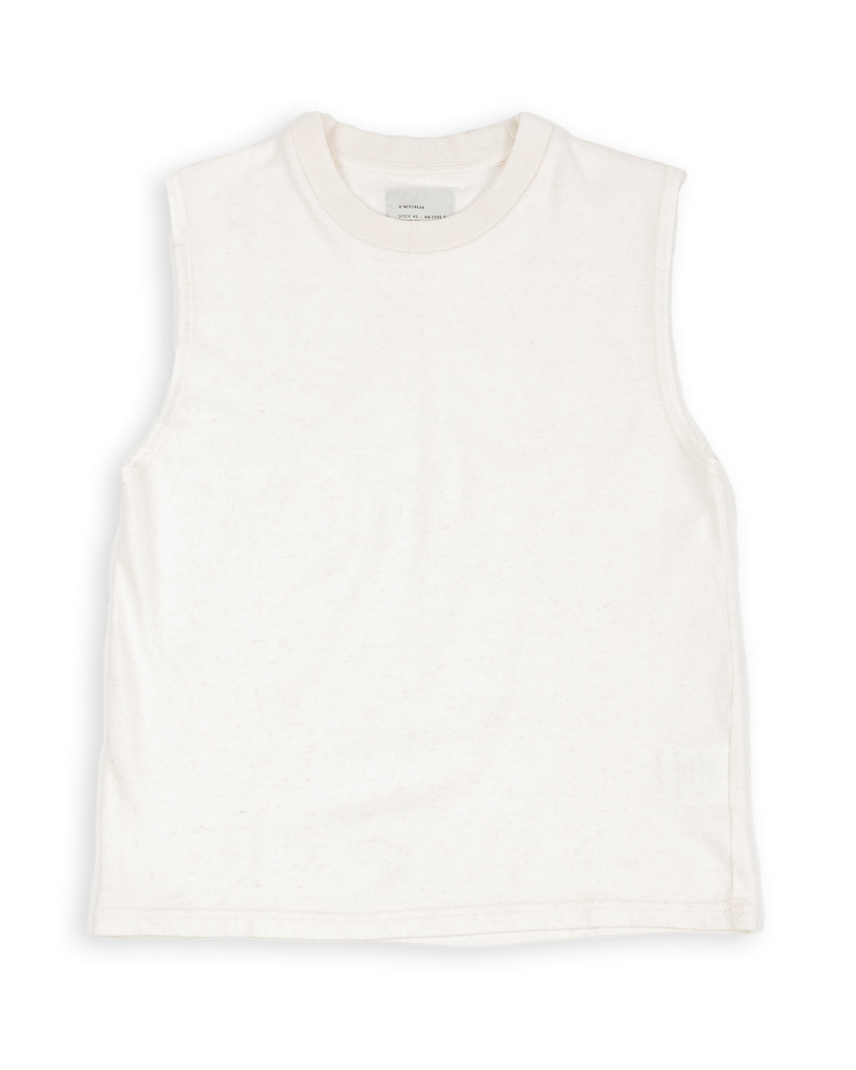 W'Menswear W'mens Tank - Natural Cotton/Hemp - Standard & Strange