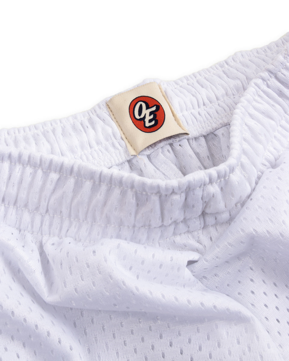 American Trench Classic Mesh Short - White - Standard & Strange
