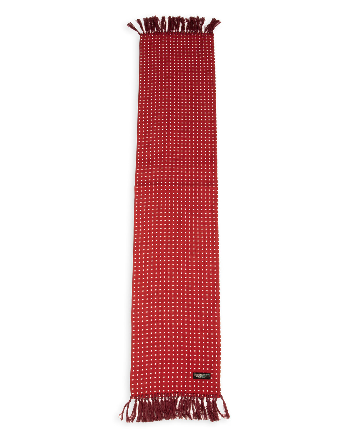 Attractions Wearmasters Rayon Scarf - Wine Dot - Standard & Strange