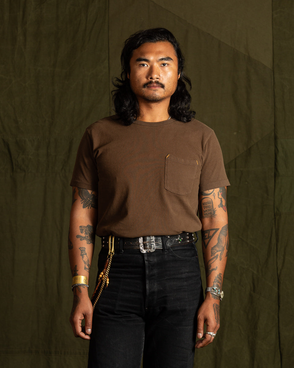 Freenote 13oz Shifter Tee - Cedar - Standard & Strange