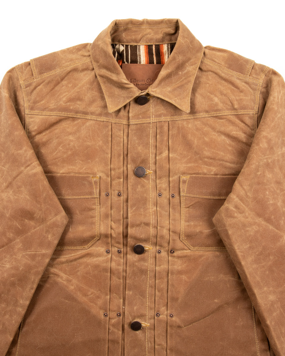 Freenote RJ-1 Jacket - Rust Waxed Canvas - Standard & Strange