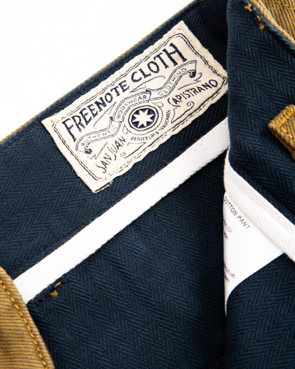 Freenote Shifter Pant - 11oz Khaki - Standard & Strange