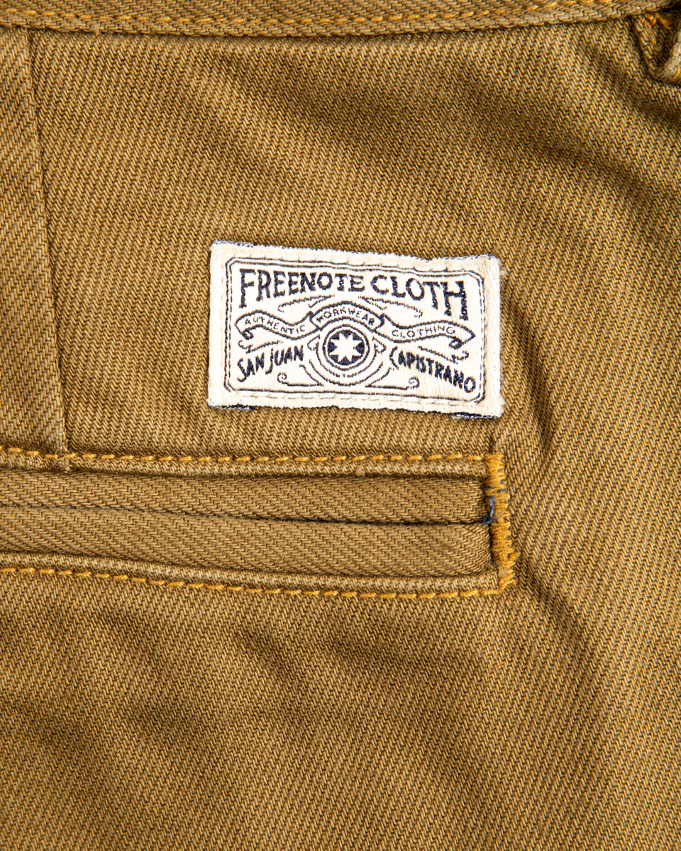 Freenote Shifter Pant - 11oz Khaki - Standard & Strange