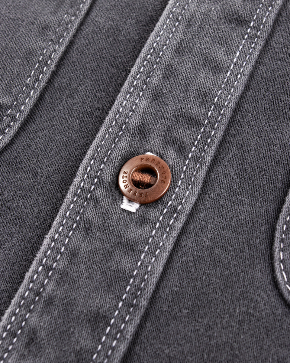 Freenote Utility Shirt - Charcoal - Standard & Strange
