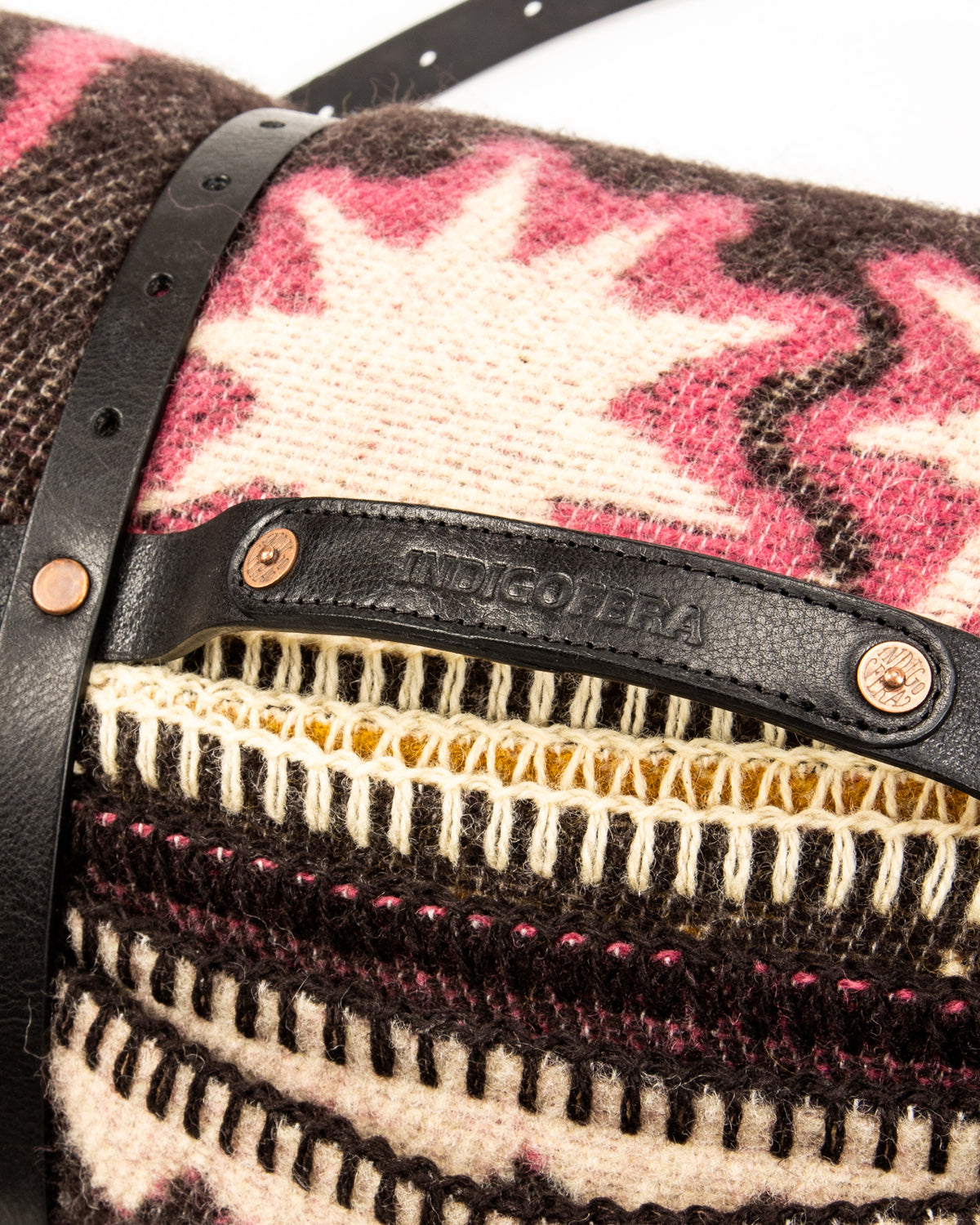 Indigofera Blanket Carrier - Black with Brass - Standard & Strange