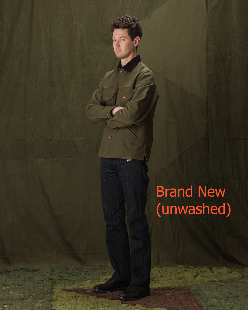Indigofera Swearengen Pant - Grey/Black Hickory Stripe - Standard & Strange