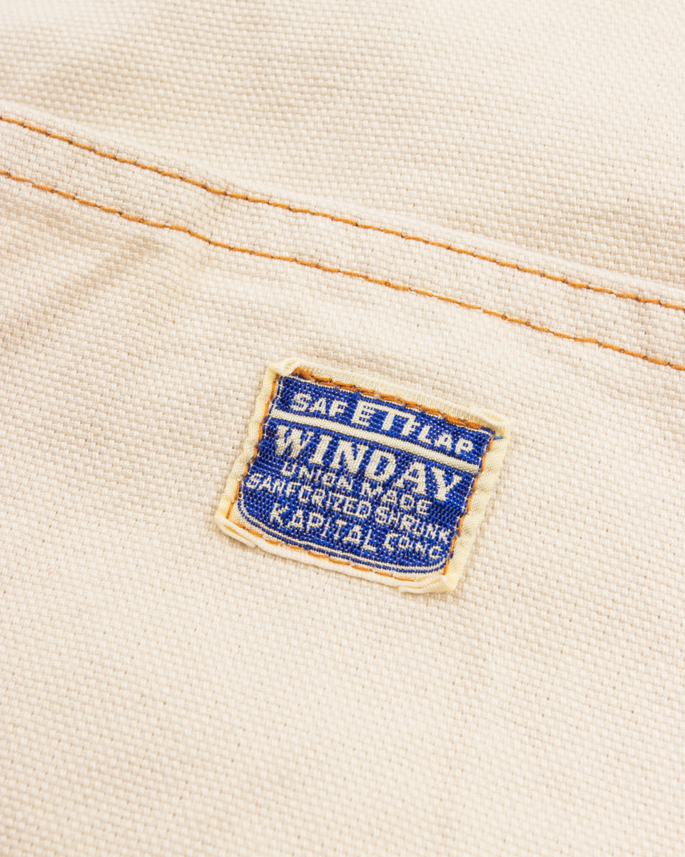 Kapital Light Canvas LUMBER Pants - Ecru - Standard & Strange