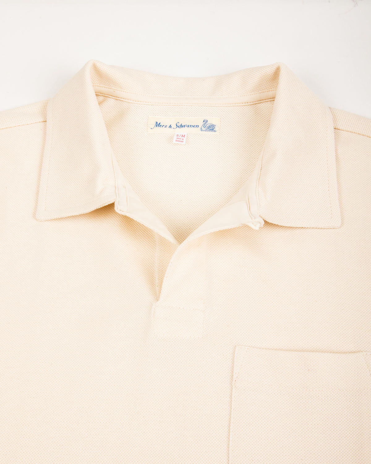 Merz b. Schwanen 2PKPL Polo Shirt w/ Pocket - Nature - Standard & Strange