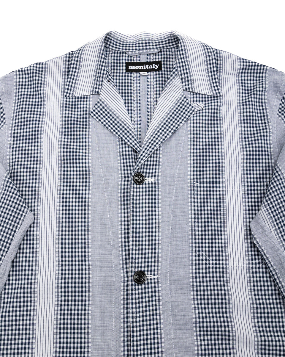 Monitaly Italian Jail Jacket - Gingham Stripe - Standard & Strange