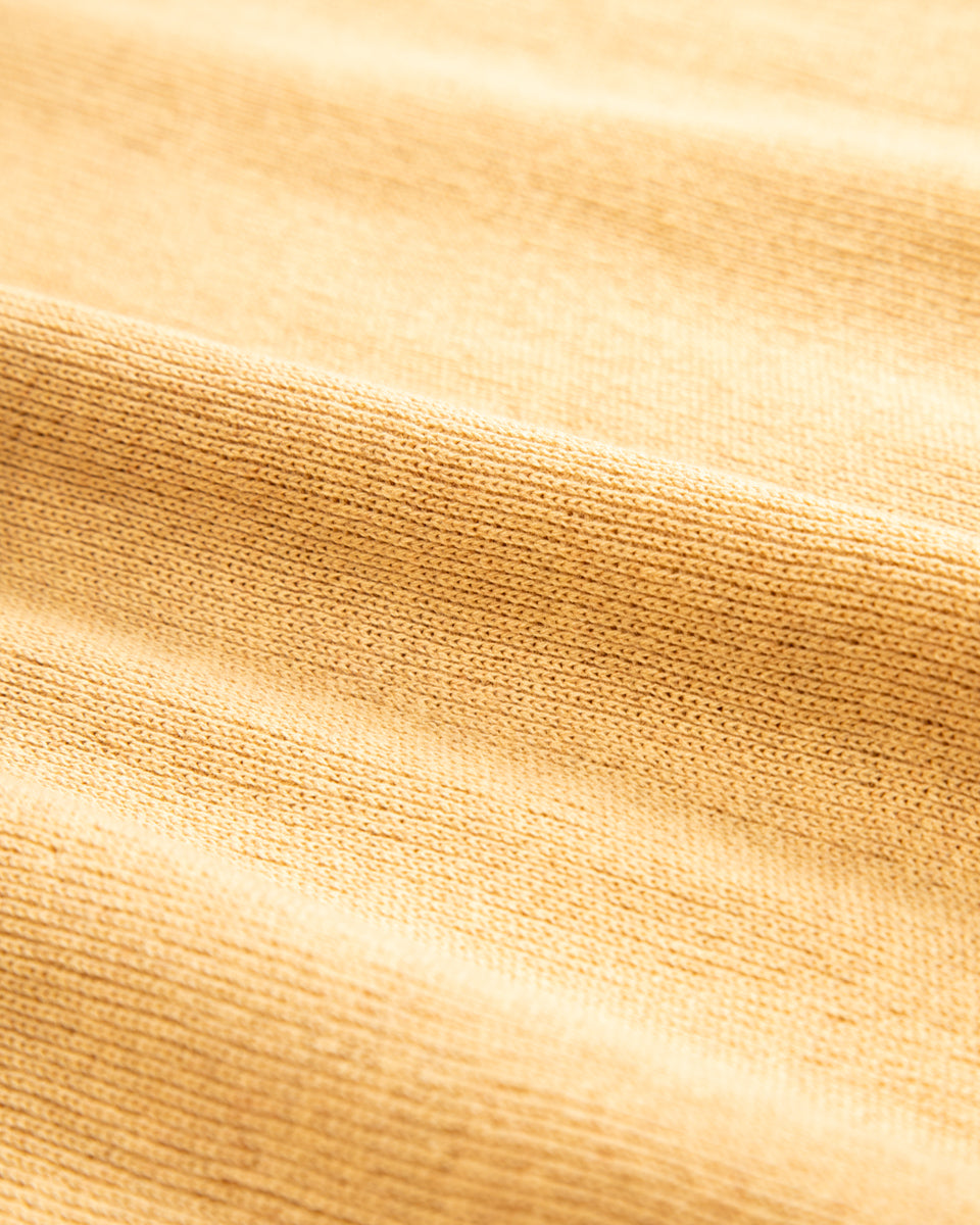 Olde Homesteader Extra Cotton Jersey Crewneck L/S - Golden Yellow - Standard & Strange