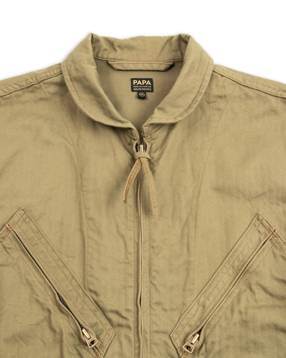 Papa Nui Atoll Flyers Jacket - HBT - Standard & Strange