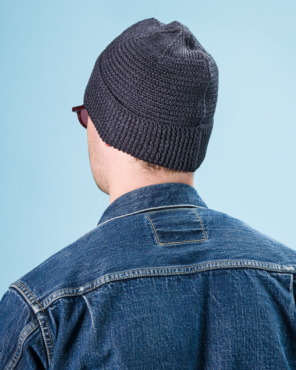 Standard & Strange Linen Watch Cap - Charcoal - Standard & Strange
