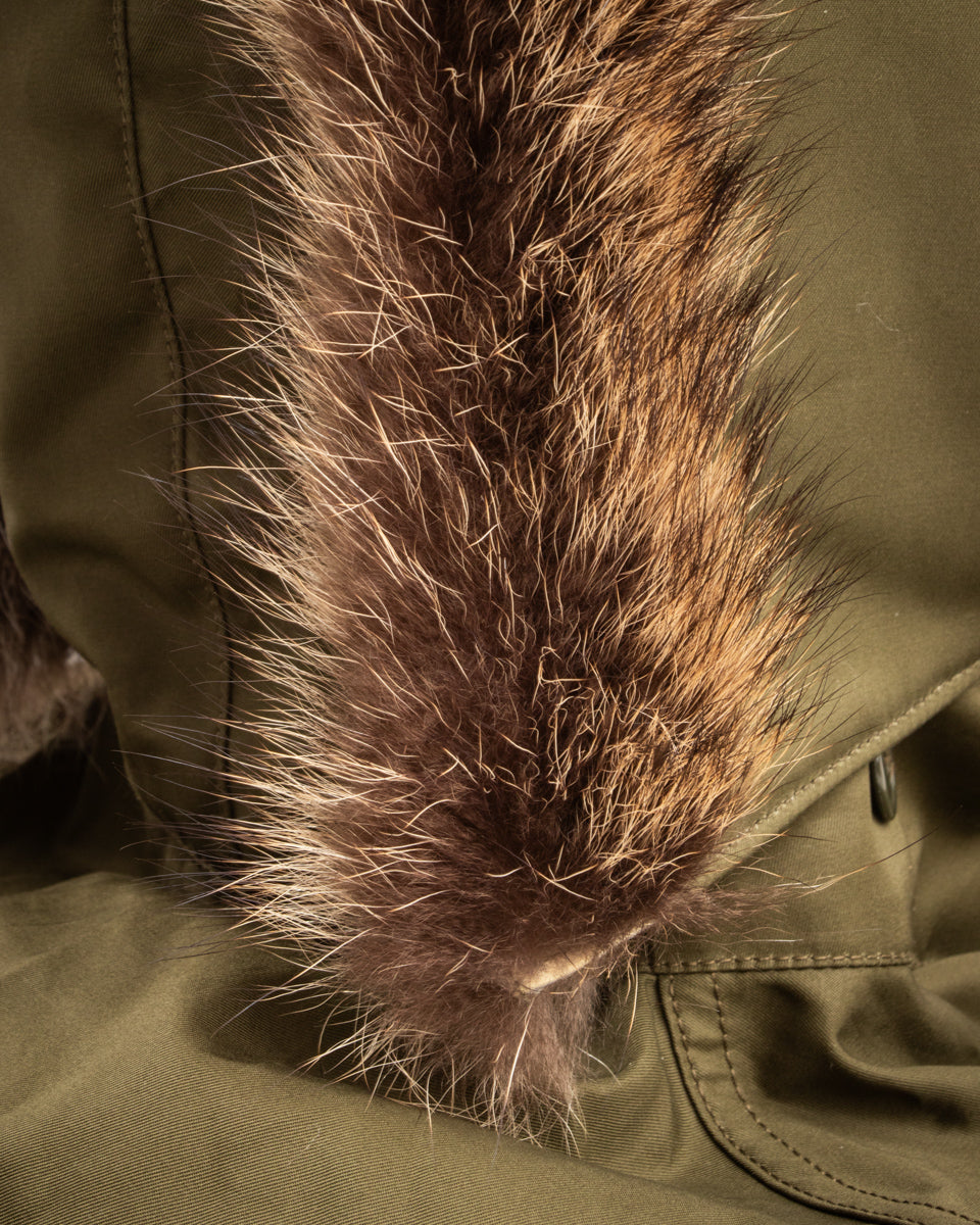 The Real McCoy's AL-1 / HOOD, PARKA - Olive - Standard & Strange