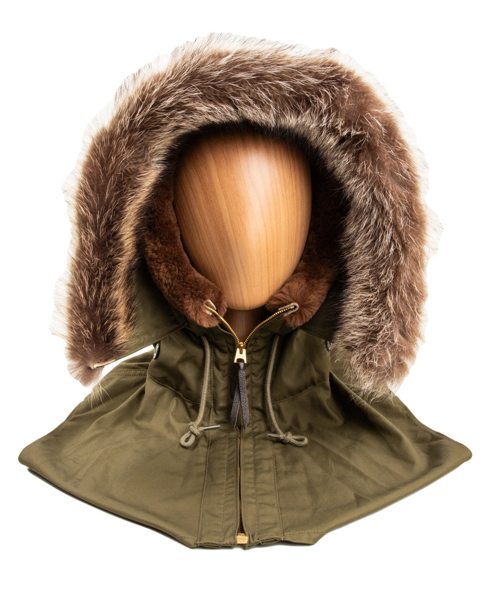 The Real McCoy's AL-1 / HOOD, PARKA - Olive - Standard & Strange