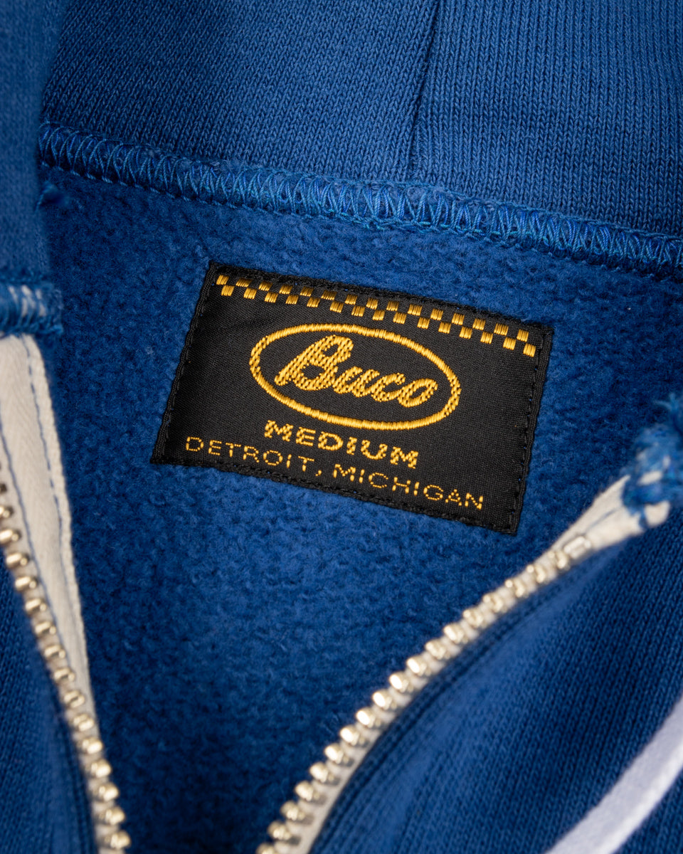 The Real McCoy's Buco F/Z Parka Sweatshirt - R. Blue - Standard & Strange