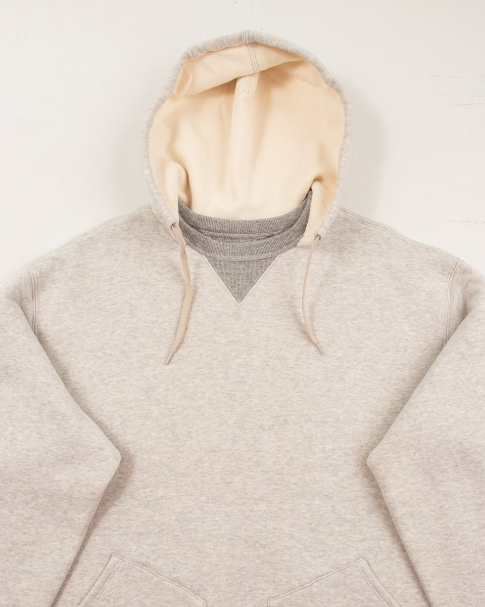 The Real McCoy's Double Face Hooded Sweatshirt - Gray - Standard & Strange