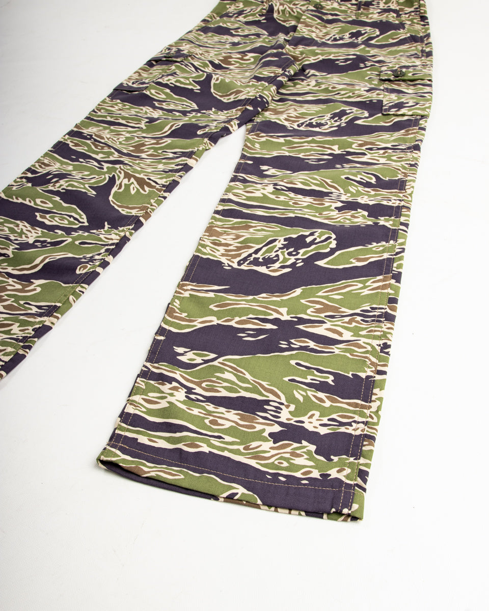 The Real McCoy's Tiger Camouflage Trousers - Late War Green - Standard & Strange