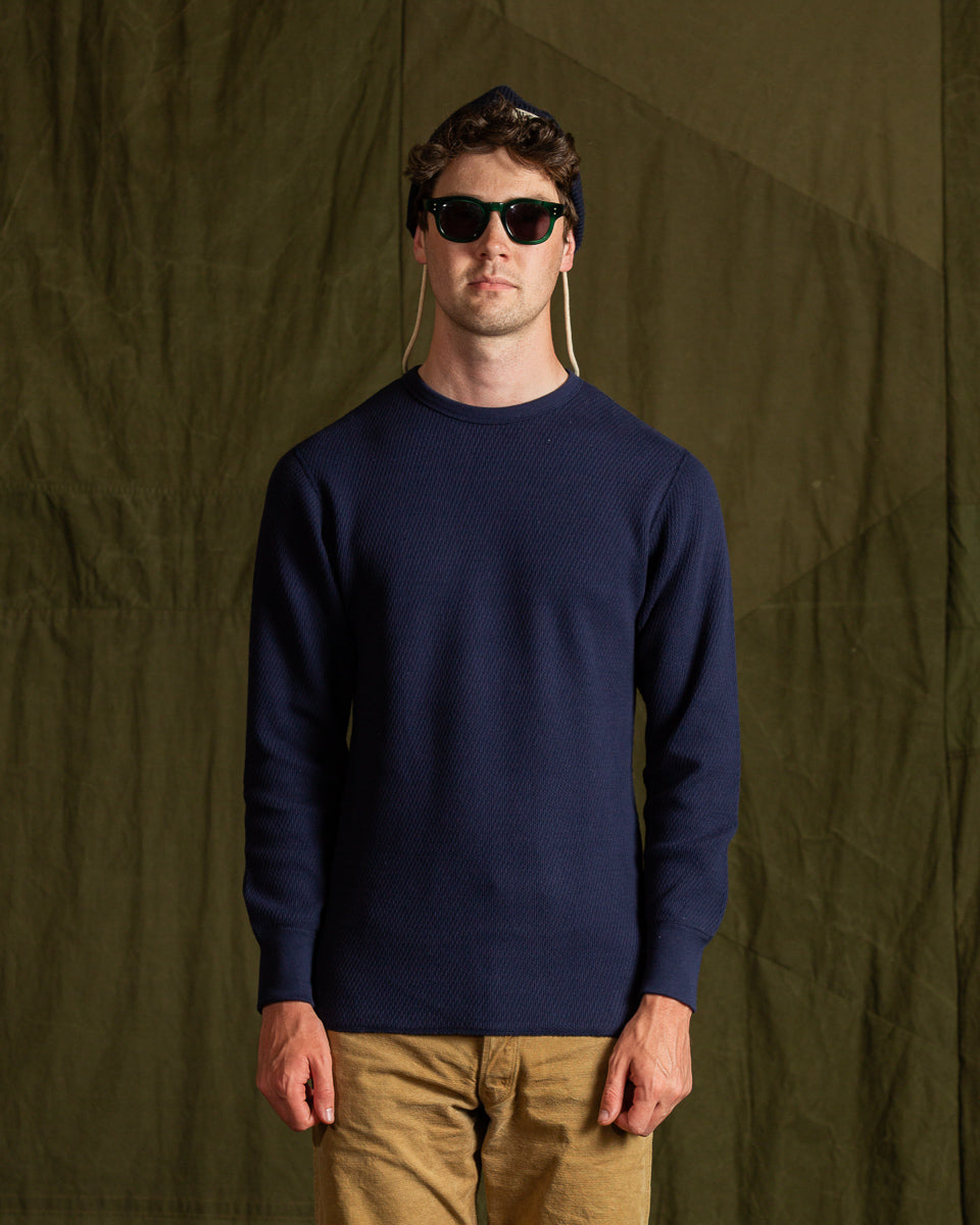 The Real McCoy's U.S. Army Military Thermal Shirt - Navy - Standard & Strange