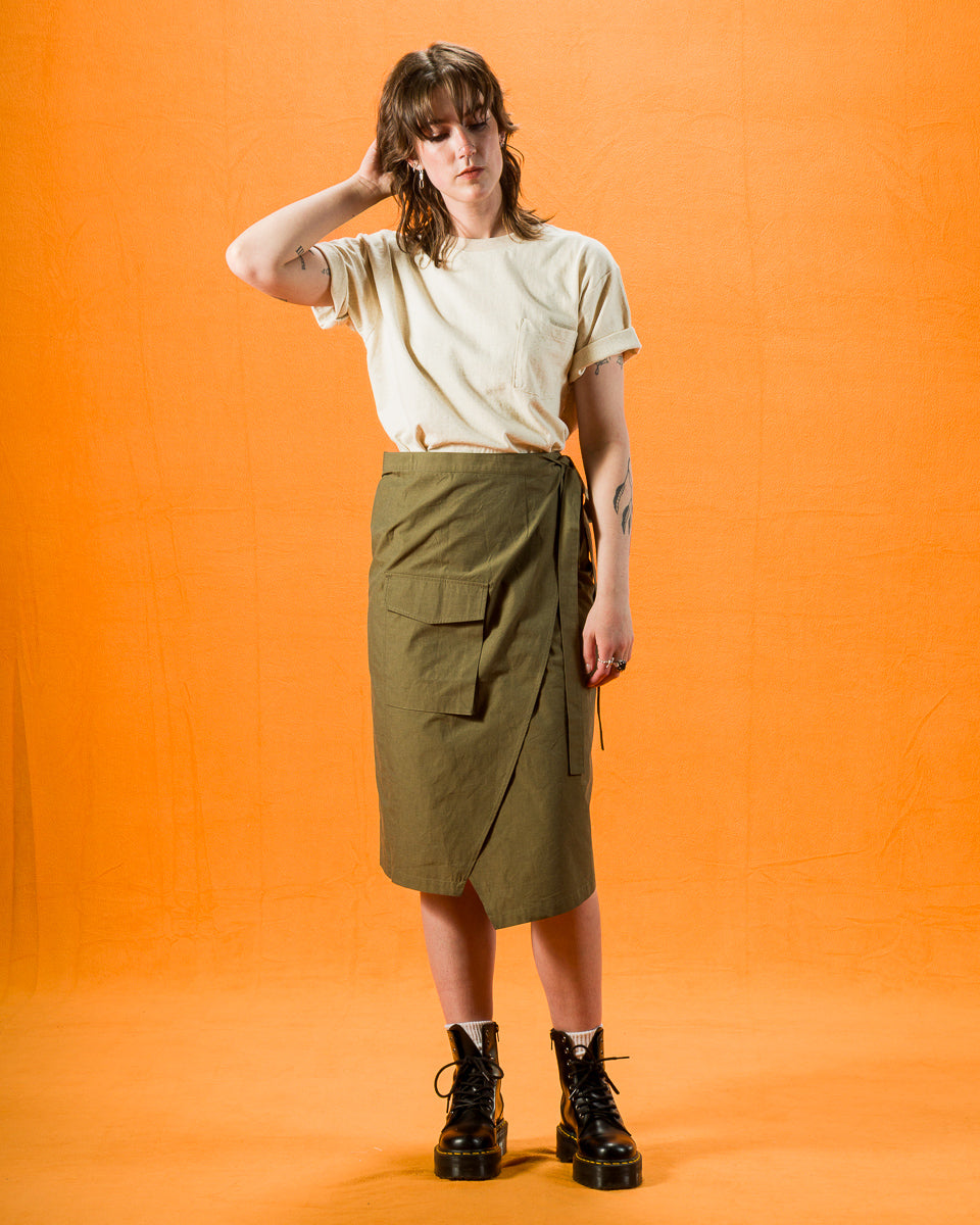 W'Menswear Annie Skirt - Green - Standard & Strange