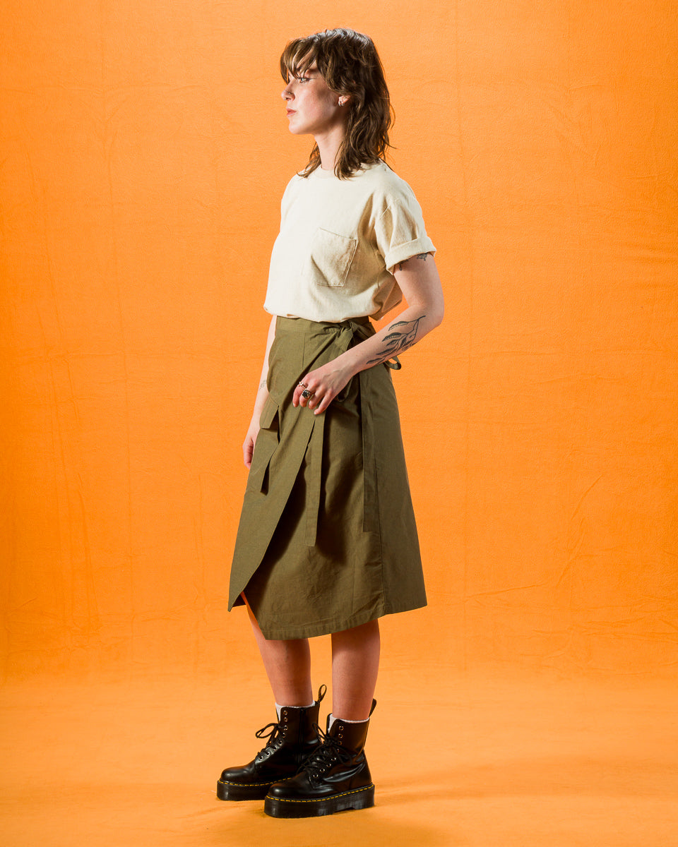 W'Menswear Annie Skirt - Green - Standard & Strange