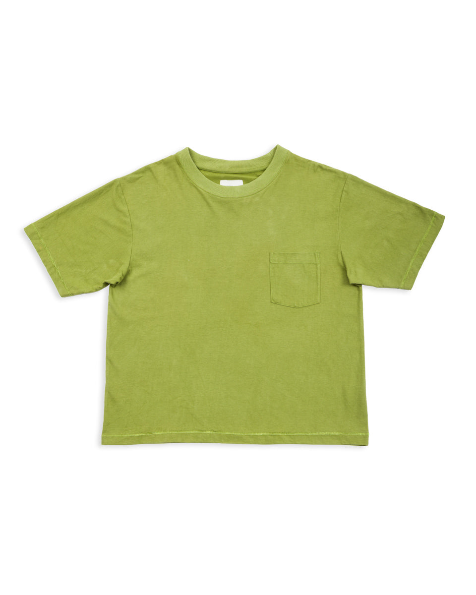 W'Menswear Bowl Tee - Matcha Green - Standard & Strange