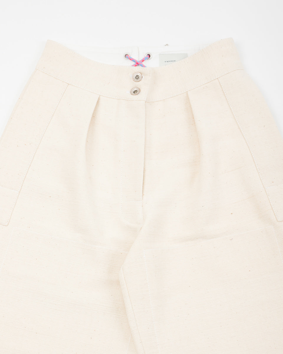 W'Menswear Burnout Pants - Natural - Standard & Strange