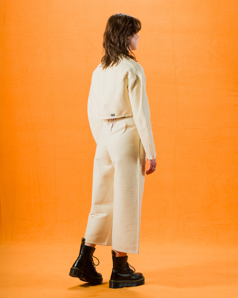 W'Menswear Burnout Pants - Natural - Standard & Strange