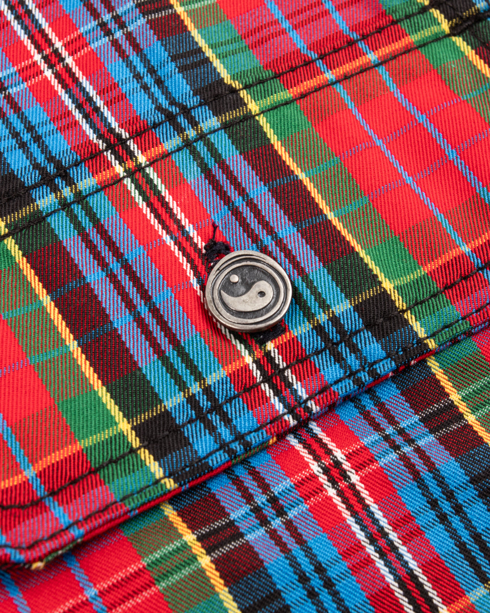 W'Menswear Mechanical Aid Shirt - Red Check - Standard & Strange