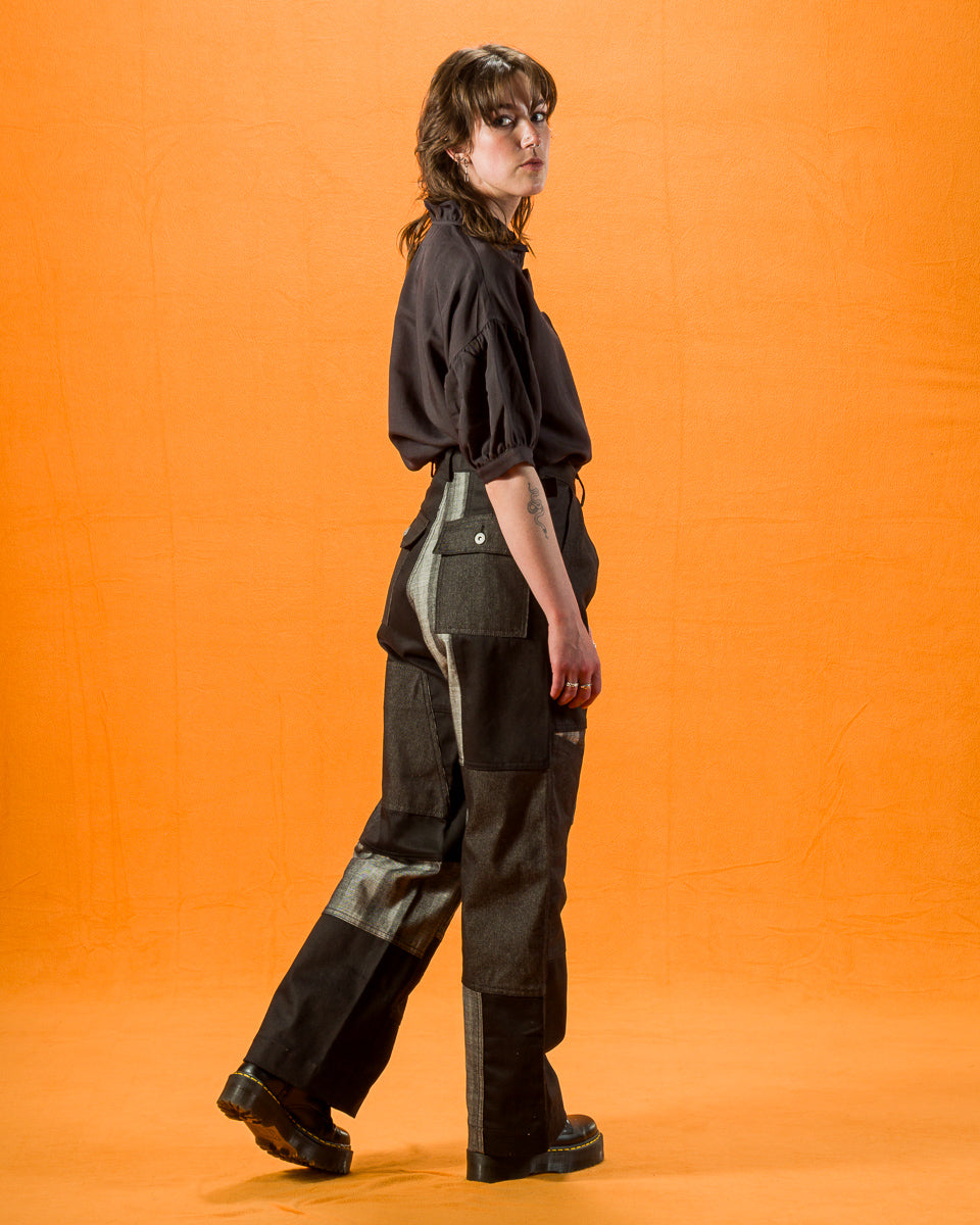 W'Menswear Unisex Freedom Flight Trouser - Black - Standard & Strange