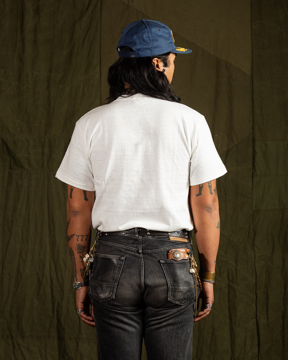 John Gluckow Arm in the Pocket T-Shirt - Off-White - Standard & Strange
