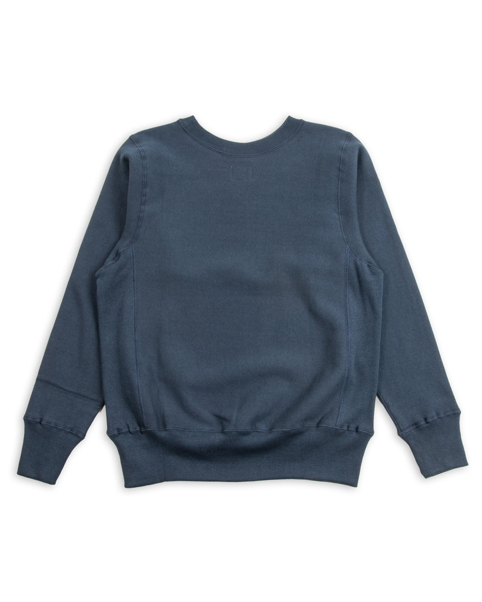Warehouse Lot 483 Reverse Weave Loopwheel Sweatshirt - Navy - Standard & Strange