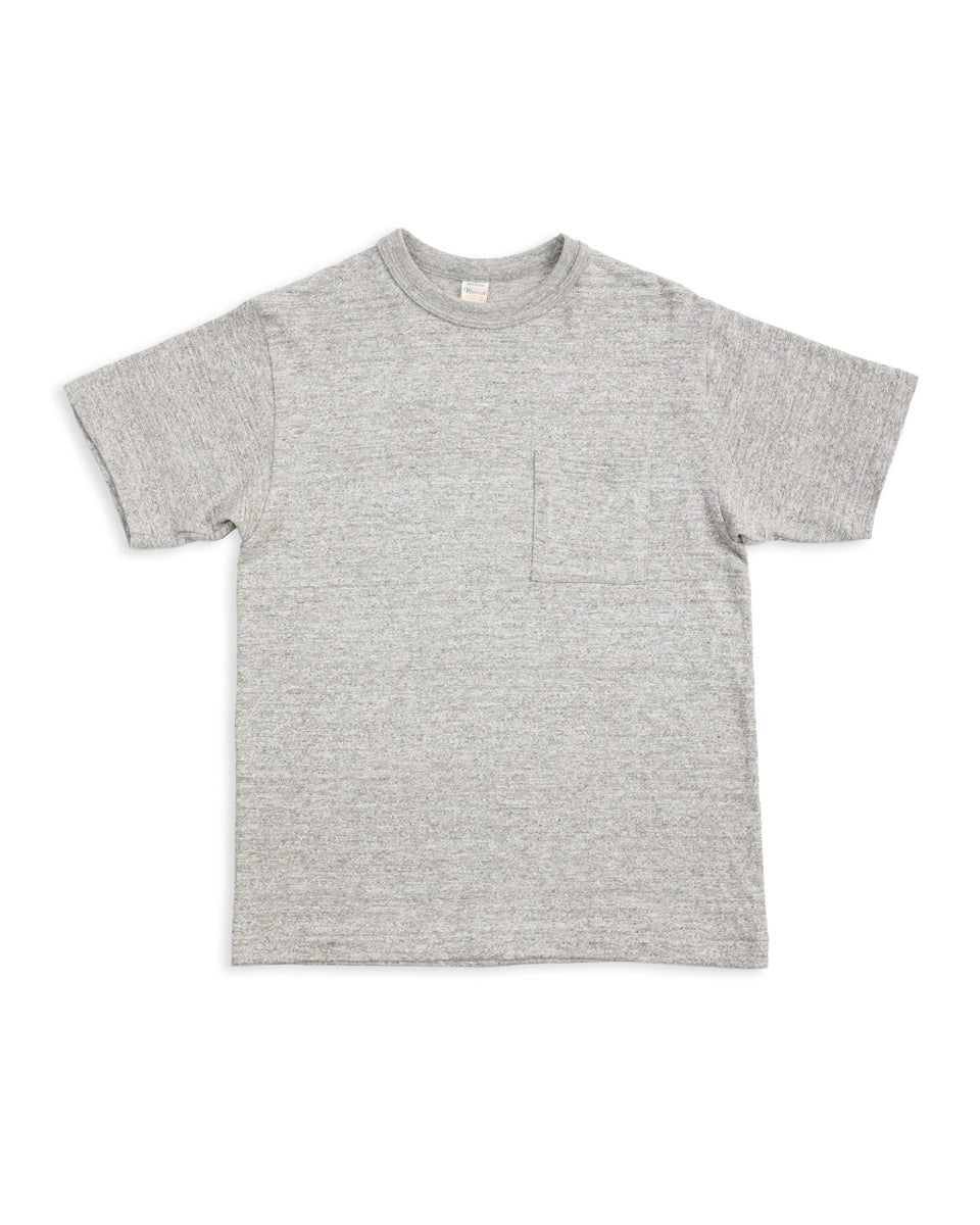 Warehouse Slub Cotton Pocket Tee - Heather Gray - Standard & Strange