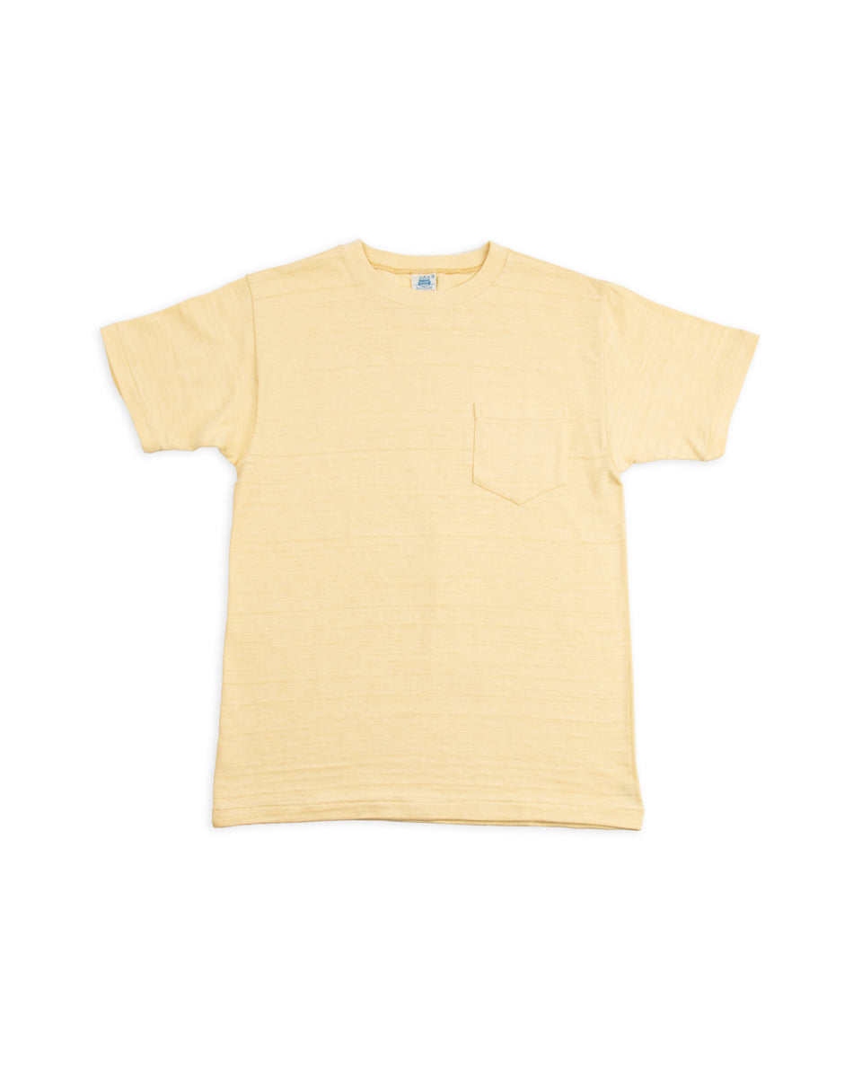 John Gluckow Standard Pocket T-Shirt - Yellow - Standard & Strange
