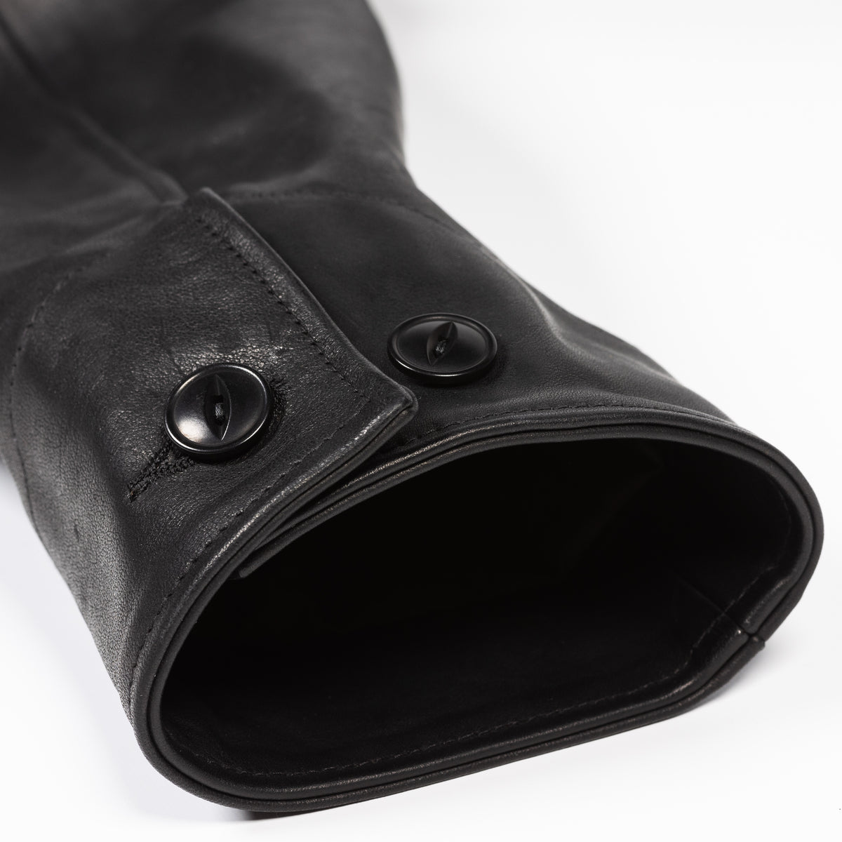 Attractions Horsehide A-1 Zip Jacket - Black - Standard & Strange