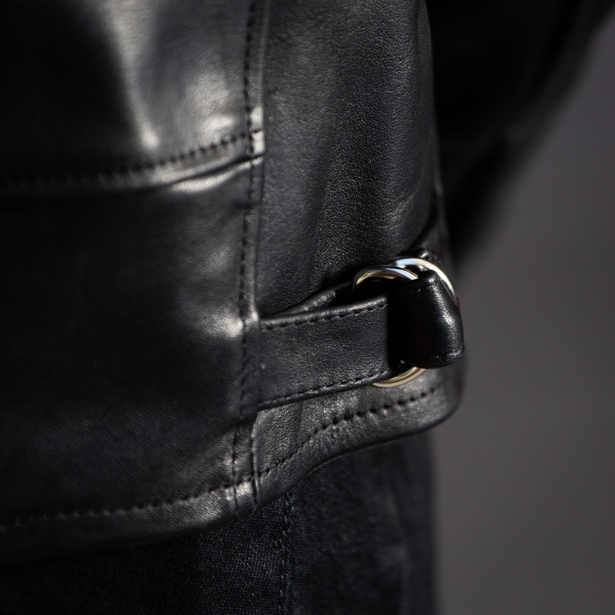 Attractions Horsehide A-1 Zip Jacket - Black - Standard & Strange