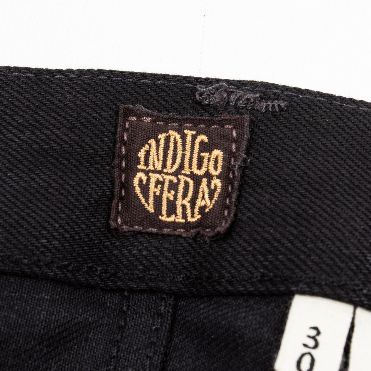 Indigofera Buck Tapered Fit - 14oz Gunpowder Black Selvedge - Standard & Strange