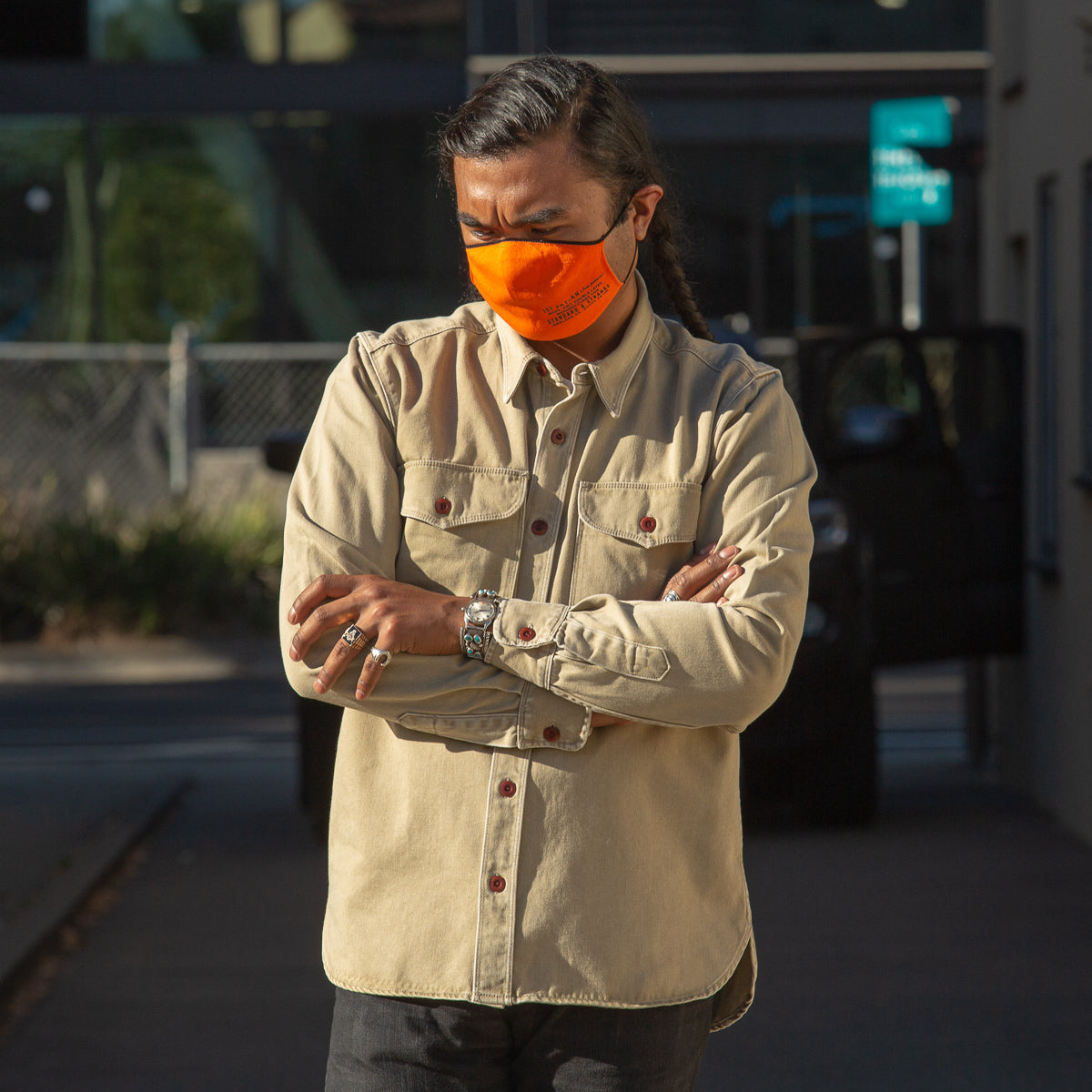Freenote Utility Shirt - Khaki - Standard & Strange