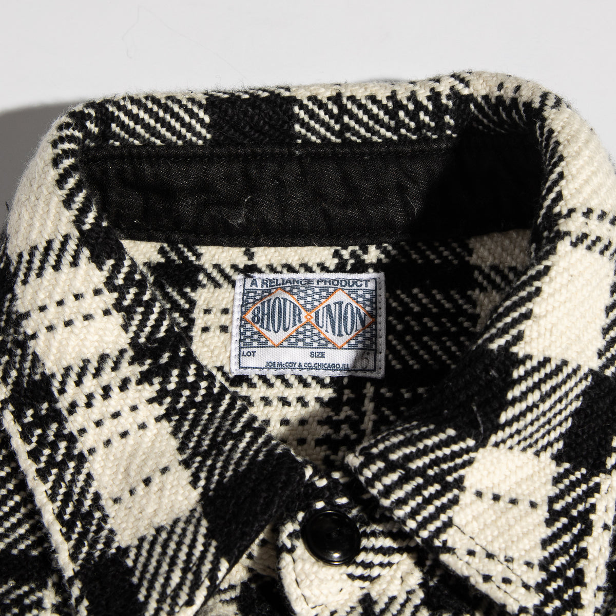 The Real McCoy's 8HU Heavy Weight Flannel Shirt - White - Standard & Strange