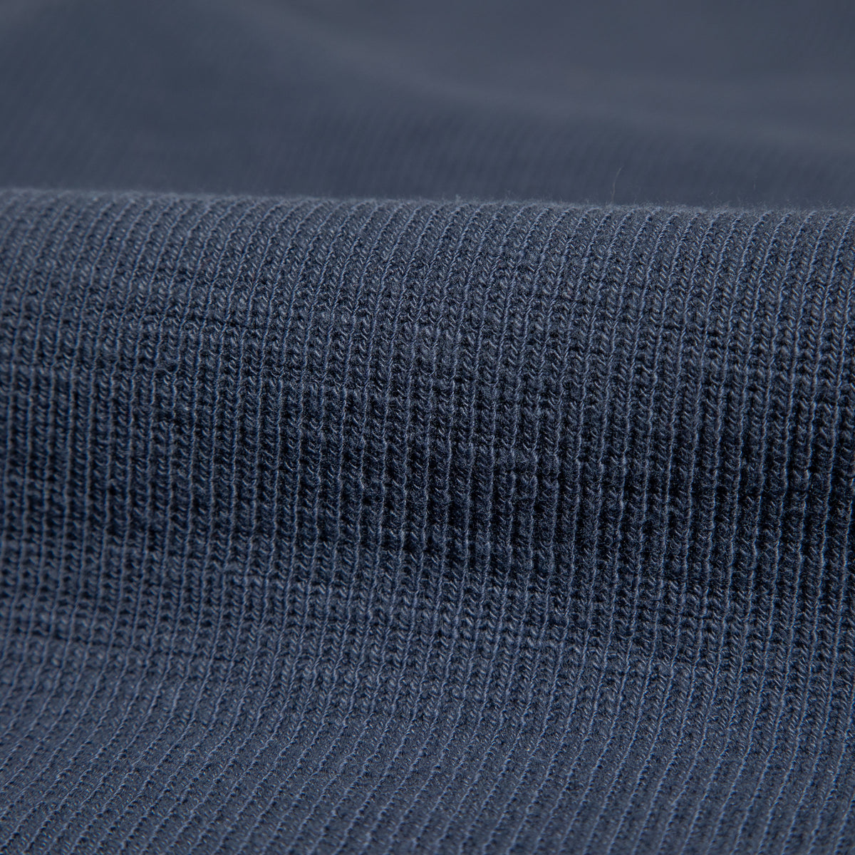 The Real McCoy's Western Cardigan Stitch Henley Shirt - Cobalt - Standard & Strange